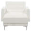 Finnegan Faux Leather Chaise Lounge