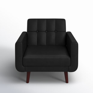 Fauteuil capitonné Gaige