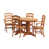 Natural Teak Wood Grain
