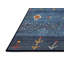 Tapis contemporain gris foncé / bleu marine Whitingham-636932671