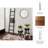 Rustic 6ft Tall Blanket Ladder, Decorative Freestanding Ladder For Storage - 19" x 2" x 76"-125517068