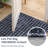 Machine Washable Rug Modern Plaid Rug Soft Area Rug Non Slip Soft Thin Rug Low Pile Foldable Rug for Living Room, Bedroom, Dining Room-1981637968