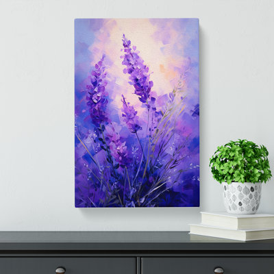 Lavender Flower Impressionism No.3 - Print