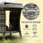 Wicker Outdoor Side Table-1314811156
