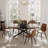 Extendable Dining Table Set with Chairs-1324597778-1324597805