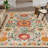  Apollo Suzani Vintage Floral Beige Flat-Weave Area Rug-88588441
