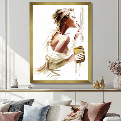 Fashion Fashion Portrait, impression numérique
