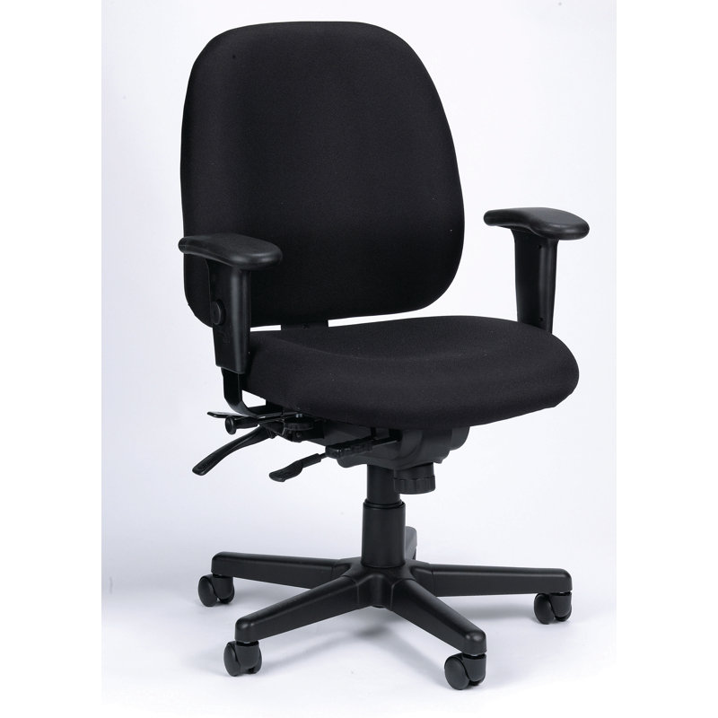Chaise de travail Arleta, Noir