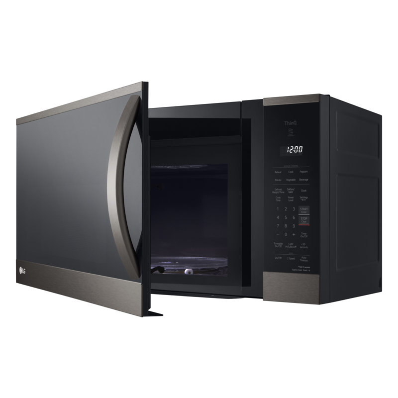 LG Smart Over-the-Range Microwave, 1.8 cu. ft., Black Stainless Steel