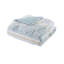 Édredon très grand / très grand avec coussins décoratifs - Motif chic et bleu à motif floral en seersucker 5 pièces pour bourre florale / botanique-127242567-127242565