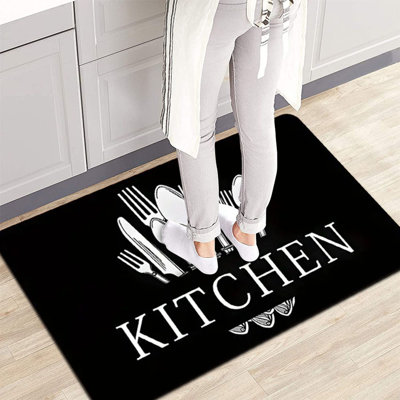 Tapis de salle de bain gaufré 1pc