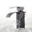 Bathroom Sink Faucet - Single Hole With Handle, Oil-Rubbed Bronze Finish Modern Vanity Basin Cartridge Valve,