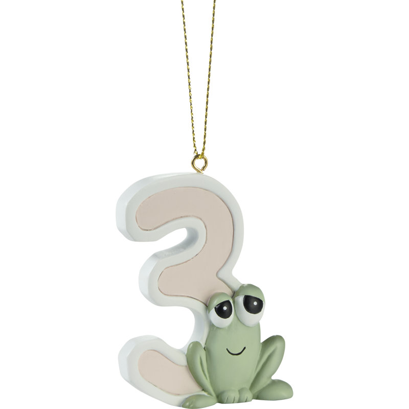 This Year You’re Three Resin Ornament