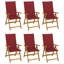 Chaise de patio avec coussins en bois d'acacia massif-1297001842-1297001840-1297001851