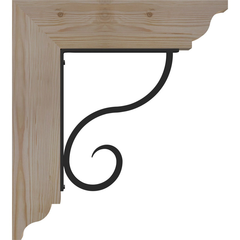Support traditionnel Ashford, H 18 po x P 15 1/2 po, Sapin de Douglas l 3 1/2 po x T 4 po (lisse)