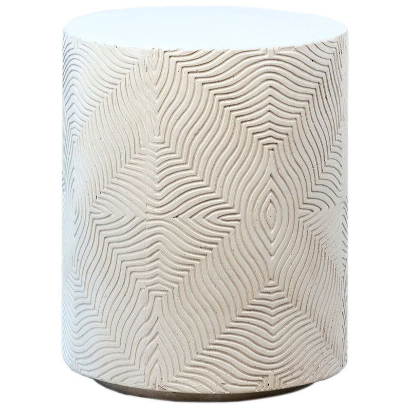 Tarita Concrete Outdoor Side Table