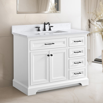 Aanayah 42" Single Bathroom Vanity Set