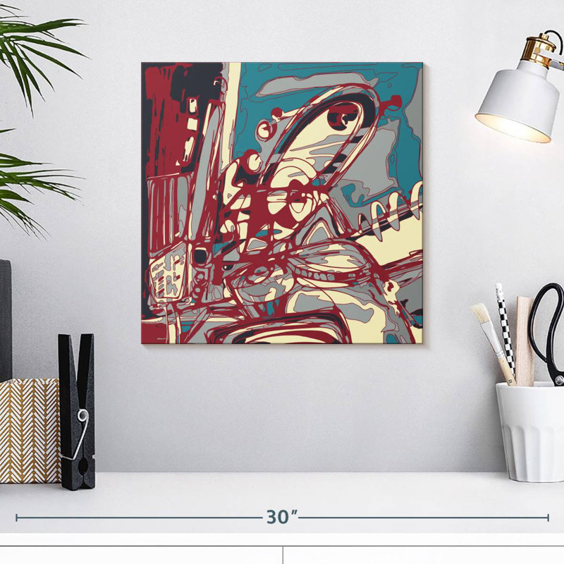Motorcycle Ride Avery, 16" H x 16" W