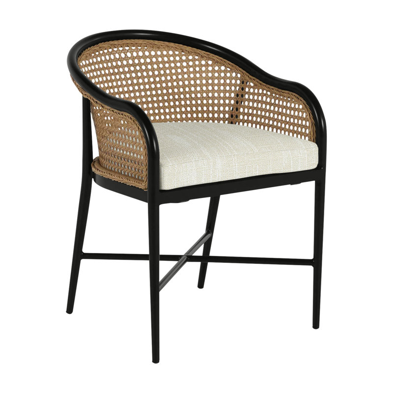 Havana Arm Chair, No Welt, Black, Perigold Key Figure Mineral