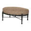 Grand Terrace Oval Ottoman with Sunbrella Cushions-69932967-70757796