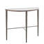 Hammered Console-Bronze w/White Marble-118160969-118160966