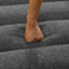 Repose-pieds modulaire avec repose-pieds - Section d'extension en mousse gris foncé | Idée de cadeau-1400396190