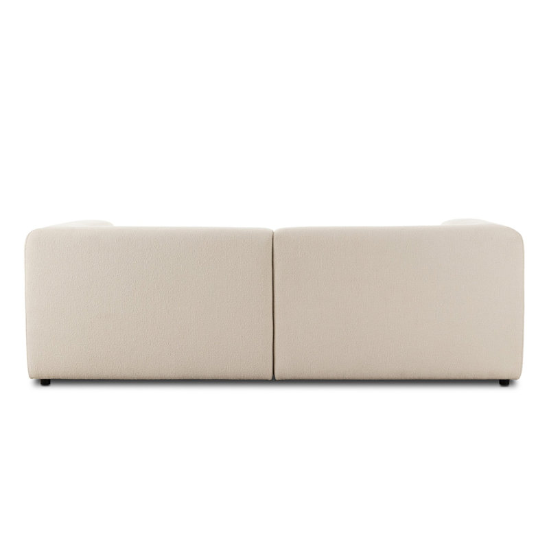 Lawndale 2PC Sectional LAFC-Fayette Cloud, Left Hand Facing, Fayette Cloud Polyester Blend