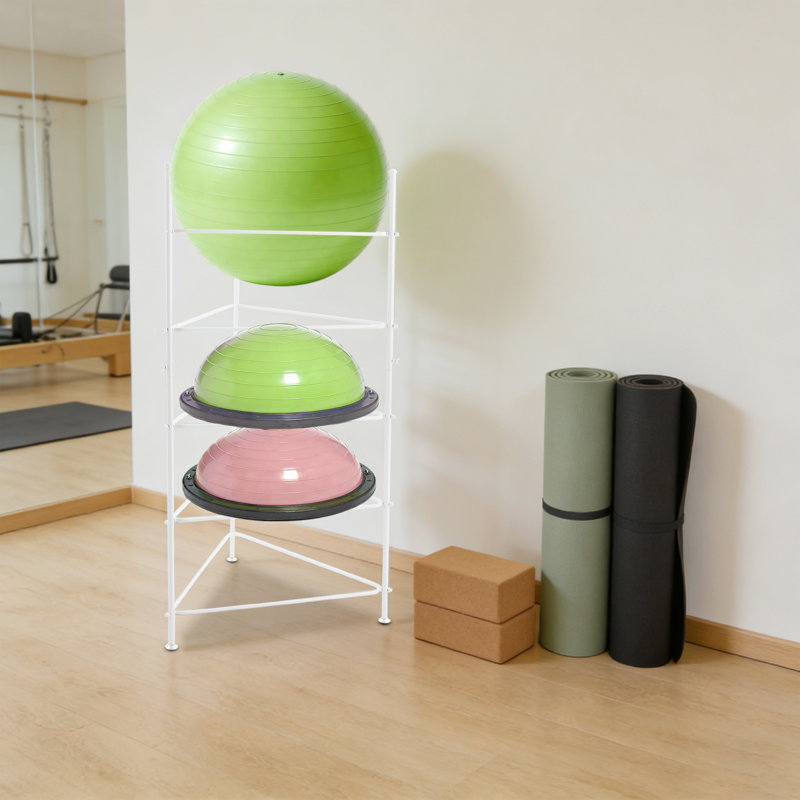 Support de rangement pour balles d'équilibre, Blanc