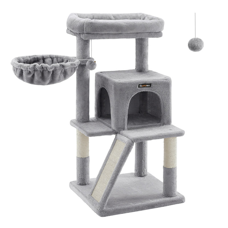 Arbre à chat 37,8 po Camden, Gris clair