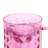 40 oz Borosilicate Diamond Pattern Burkhalter Cup With Handle And Straw-1307364577