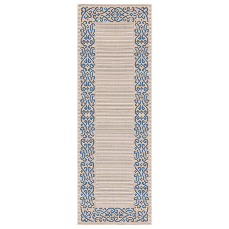 Performance Floral Indoor/Outdoor Area Rug, Runner 2'4" x 6'7"