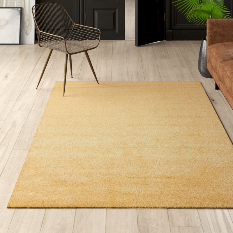 Tapis géométrique en viscose tissé à plat à la main Lavonia, Rectangle 9 pi x 12 pi