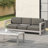 Cape Coral 2 Seater Sofa W/ Metal Tray-579815350