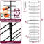 Sorbus Wall Mount Metal Wine Rack - 3 Pack, 36 Level Wine Rack Wall Mounted for Wine Bottles, 3 Pack-123064137