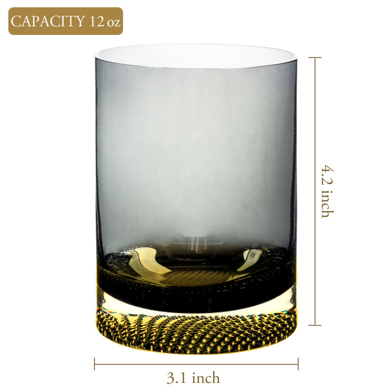 Pearl Design 177.4ml Glass Flute