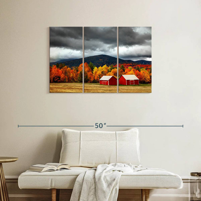 Alvord Adirondacks Autumn, 24" H x 38" W