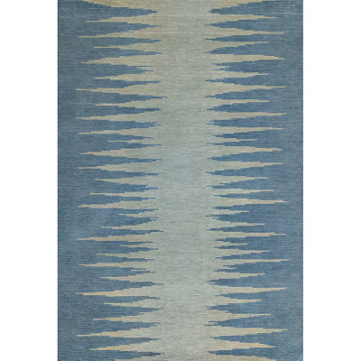 Tapis en laine touffeté à la main Abrash Ikat