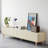 Minimalist Solid Wood TV Cabinet