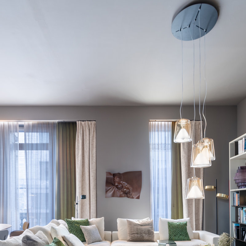 Lanterna 1 - Light Pendant, Amber