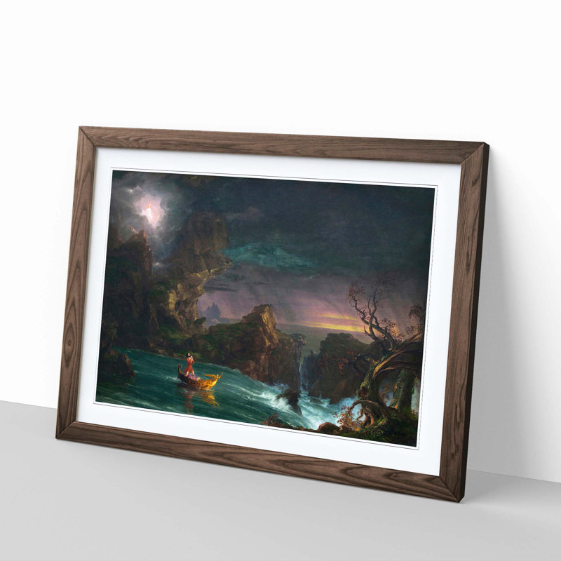Thomas Cole - Single Picture Frame Painting, Walnut