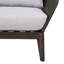 Fauteuil club d'extérieur en bois d'eucalyptus Chakiya-1309580829