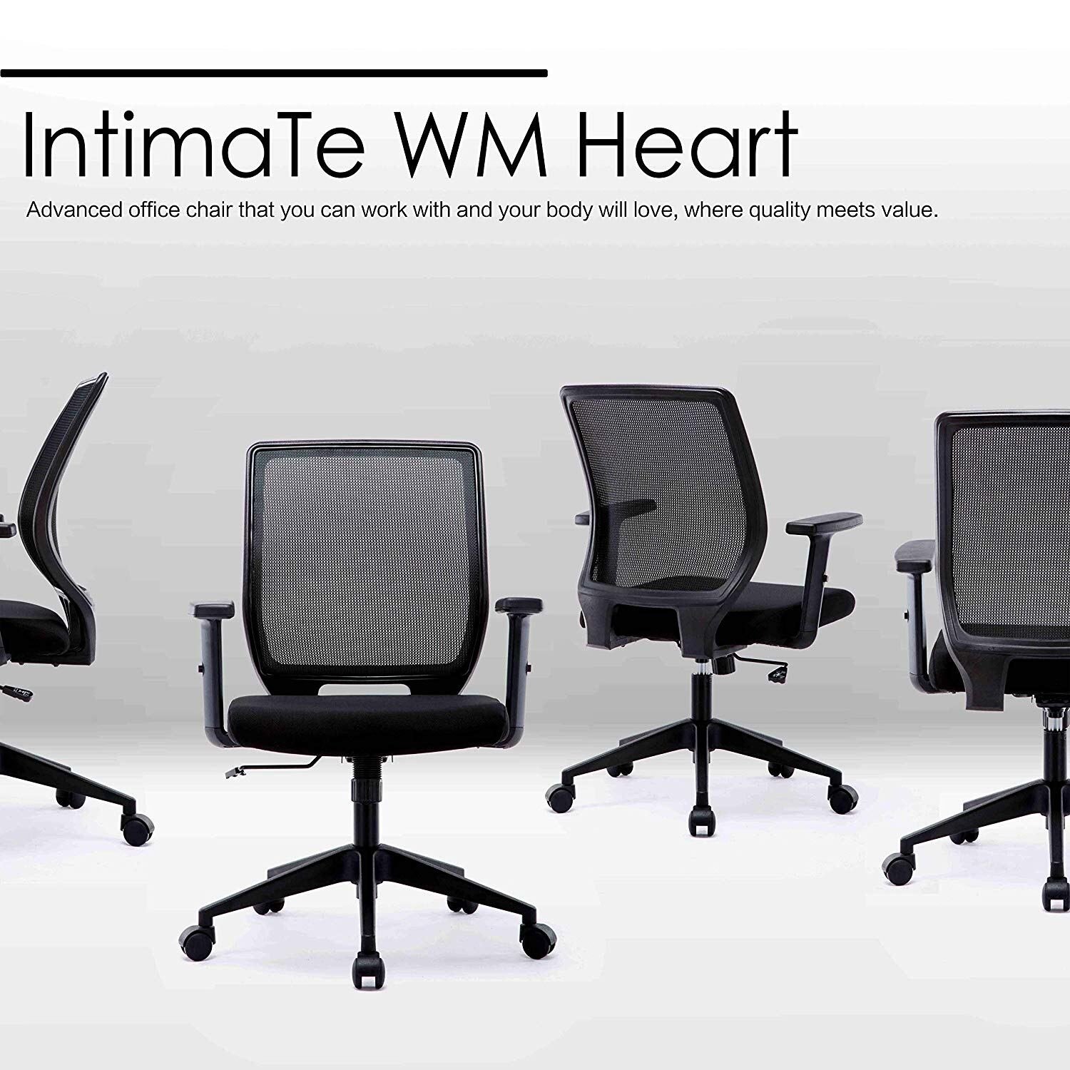 Intimate wm heart ergonomic deals office computer chair