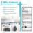 Kaboon Washer Dryer Countertop With Edge Rails, 28" X 58"-112586627