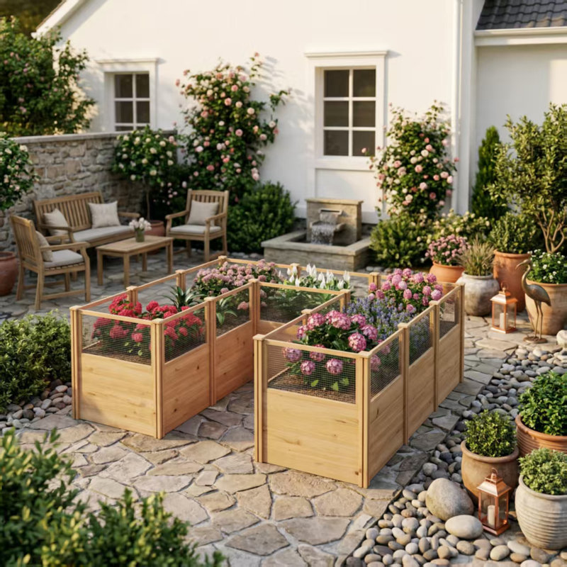95" Cedar Raised Garden Bed