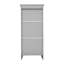 Armoire de rangement de salle de bain moderne avec porte magnétique et 3 tablettes Vega-95375562