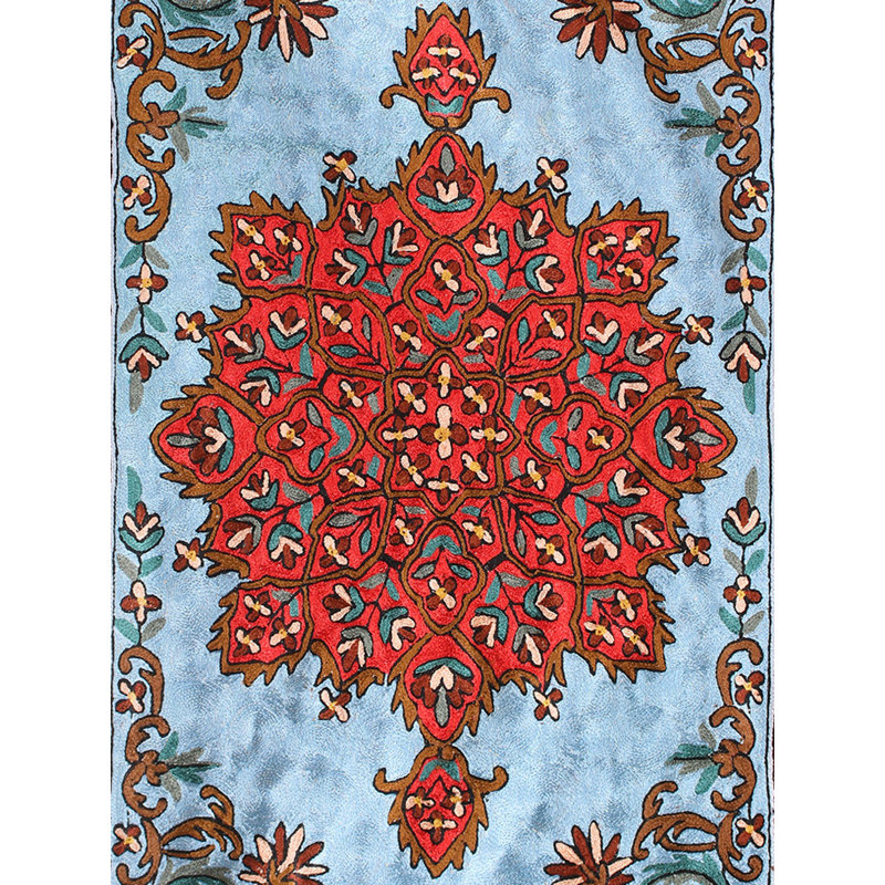 Tapis rectangulaire à usage commercial 2 pi 7 po x 4 po Ladrick