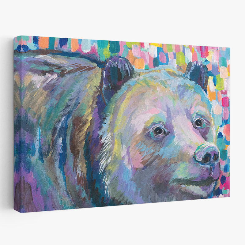 Animal Animals Bear - Bear Magic, 32" H x 48" W