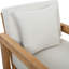 Chaise pivotante en teck Montford