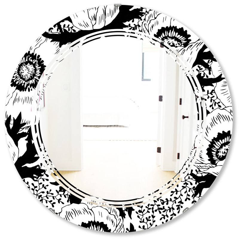 Miroir mural Triple C, H 31,5 po x l po