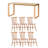 Long table work table Solid wood large board table-99028931